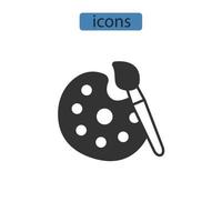 ícones de brinquedo símbolo elementos vetoriais para web infográfico vetor