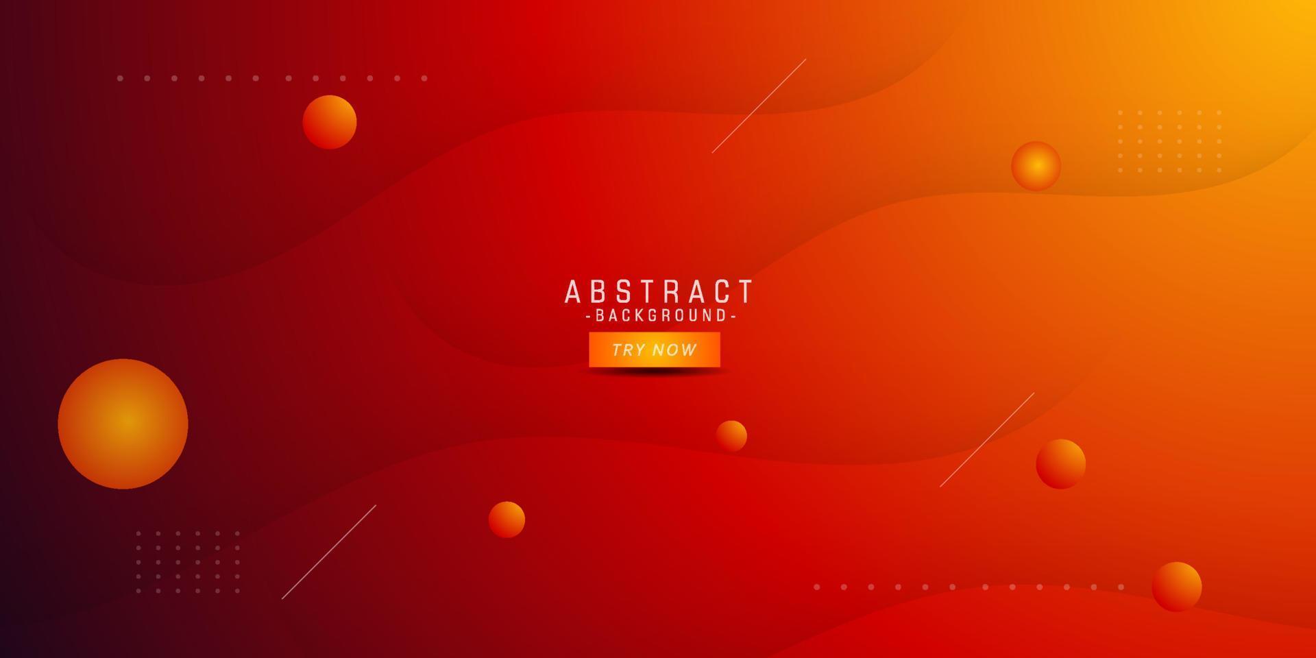 astratto rosso arancione sfumato illustrazione sfondo con motivo semplice. cool design.eps10 vettore