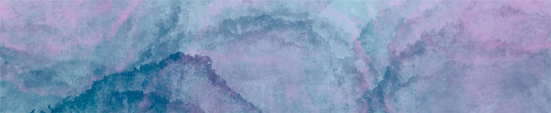 sfondo vettoriale acquerello viola blu. sfondo di macchia quadrata di pittura a mano astratta