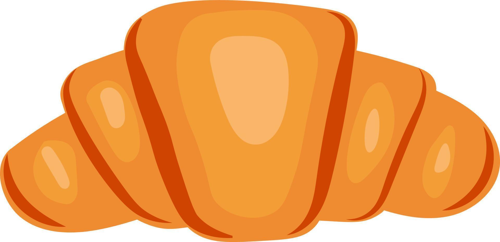 illustrazione di panetteria croissant vettore