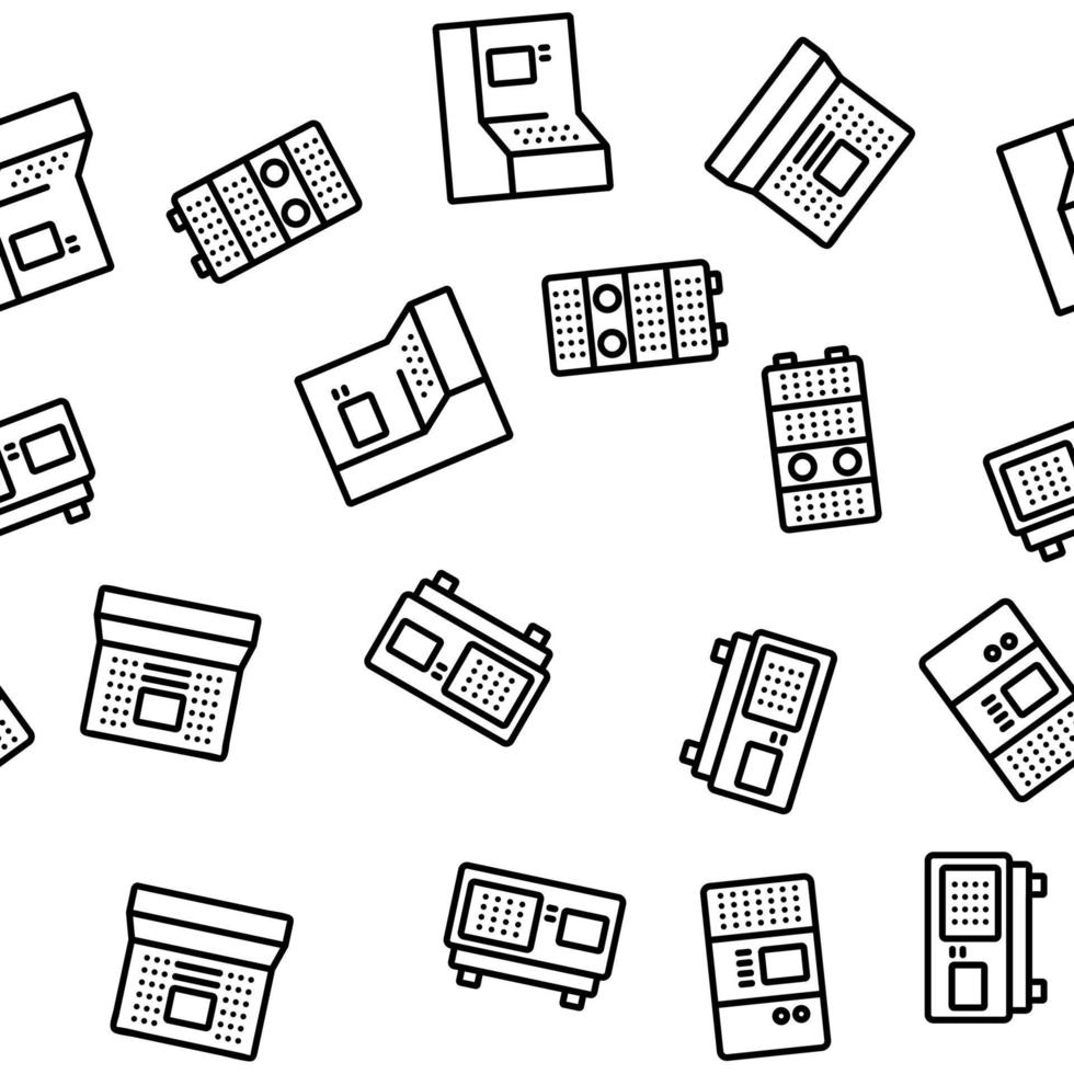 modello senza cuciture di vettore di apparecchiature informatiche