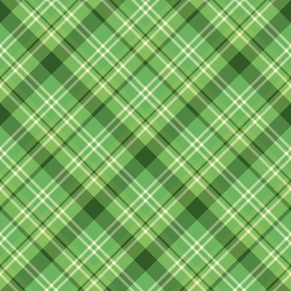 motivo senza cuciture in affascinanti colori verde chiaro e scuro per plaid, tessuto, tessuto, vestiti, tovaglie e altre cose. immagine vettoriale. 2 vettore