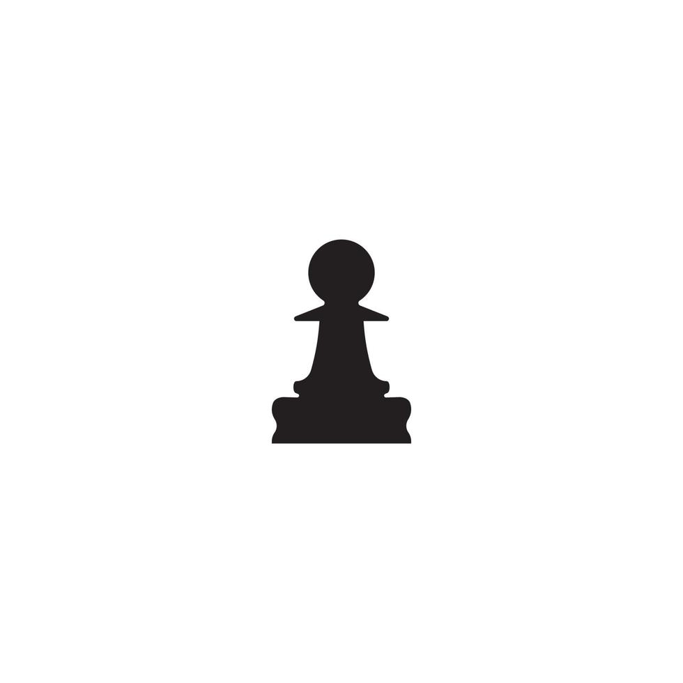 disegno del modello di illustrazione vettoriale icona di scacchi