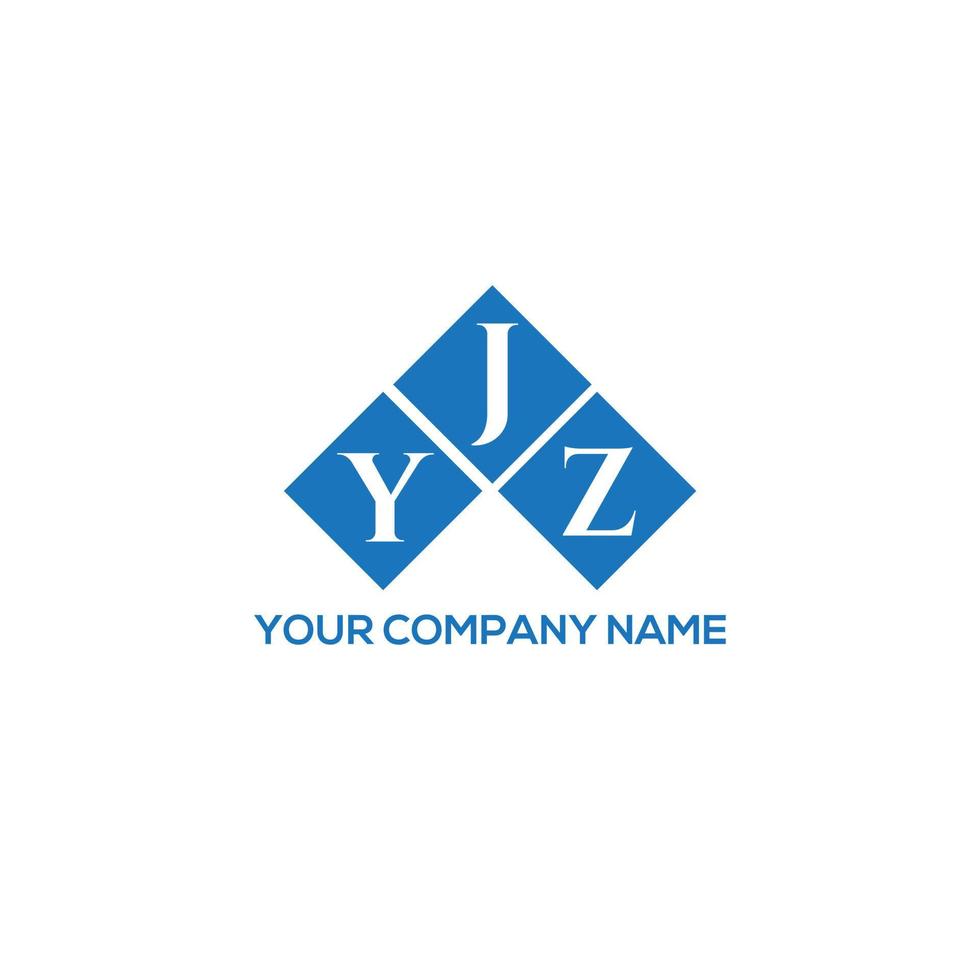 yjz creative iniziali lettera logo concept. yjz lettera design.yjz lettera logo design su sfondo bianco. yjz creative iniziali lettera logo concept. disegno della lettera yjz. vettore