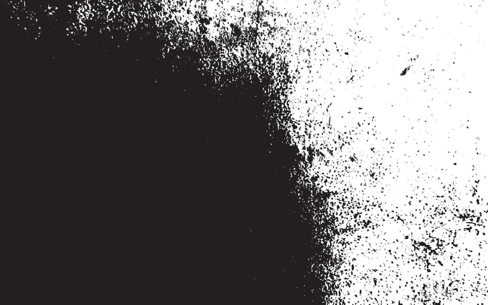 effetto texture grunge. rivestimento invecchiato strutturato ruvido. monocromatico vintage astratto. nero isolato su sfondo bianco. concetto di stile mezzitoni elemento di design grafico per banner, volantini, poster, ecc vettore