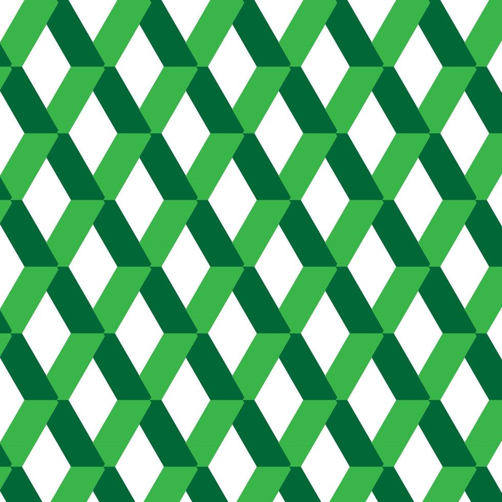 modello astratto di forme geometriche. sfondo a mosaico di colore verde. sfondo triangolare geometrico hipster, vettore. modello astratto di forme geometriche su sfondo bianco. vettore