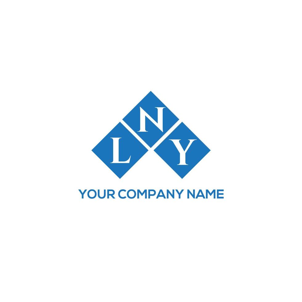 lnz lettera logo design su sfondo bianco. lnz creative iniziali lettera logo concept. disegno della lettera lnz. vettore
