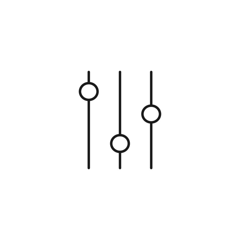 impostazione o concetto di ingegneria. segno di vettore disegnato con una linea sottile. tratto modificabile. perfetto per siti web, negozi, negozi. icona della linea vettoriale della soundbar