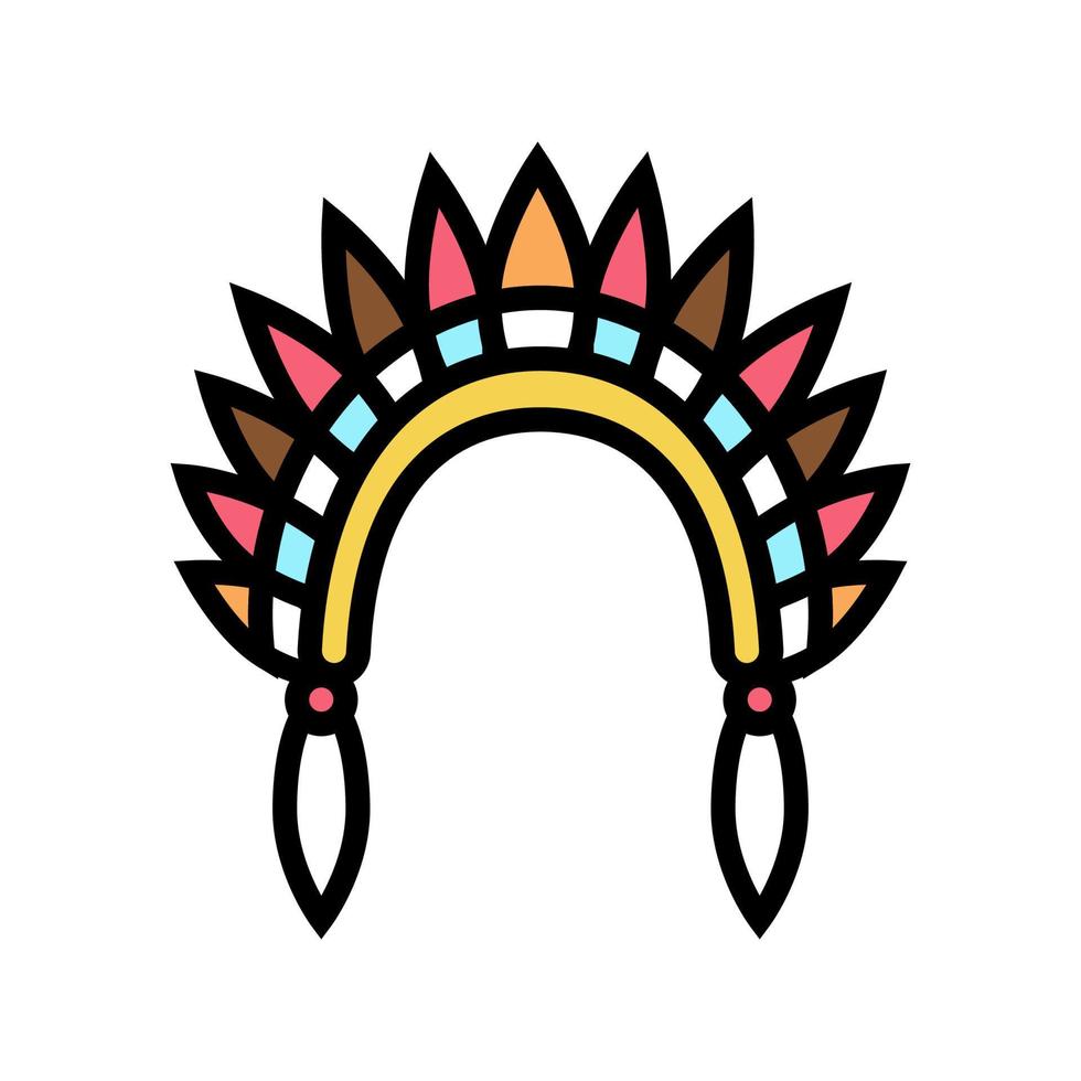 illustrazione vettoriale dell'icona di colore boho scarafaggio