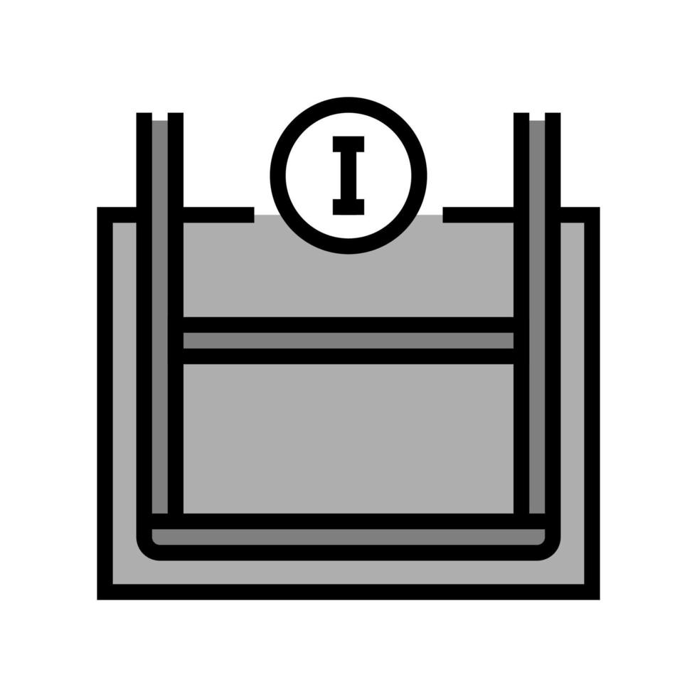 illustrazione vettoriale dell'icona del colore del rinforzo primario