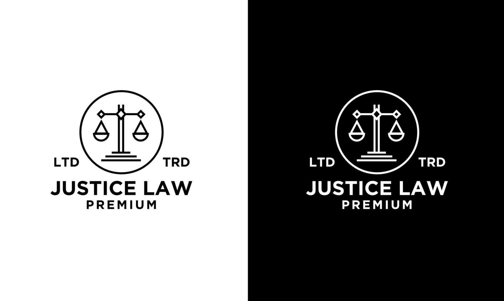 design dell'icona del logo dello studio legale della giustizia informatica vettore