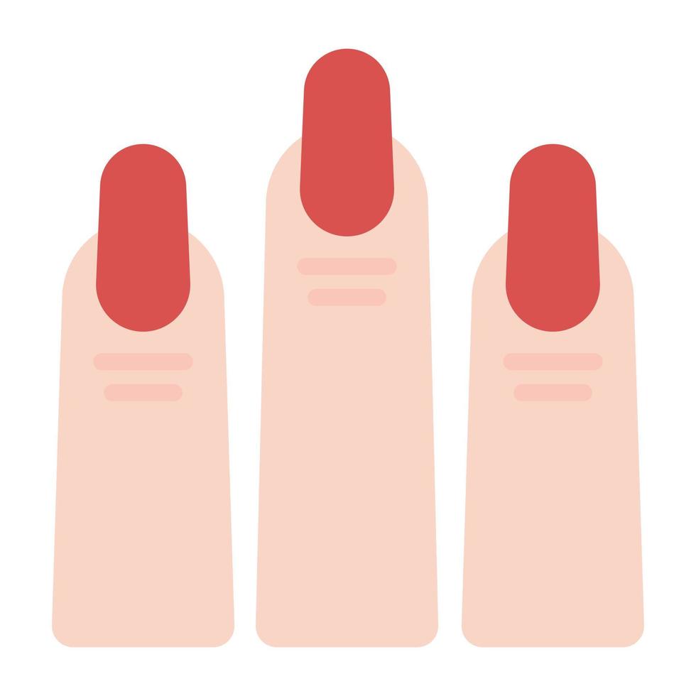 icona di toelettatura habs, disegno vettoriale di manicure