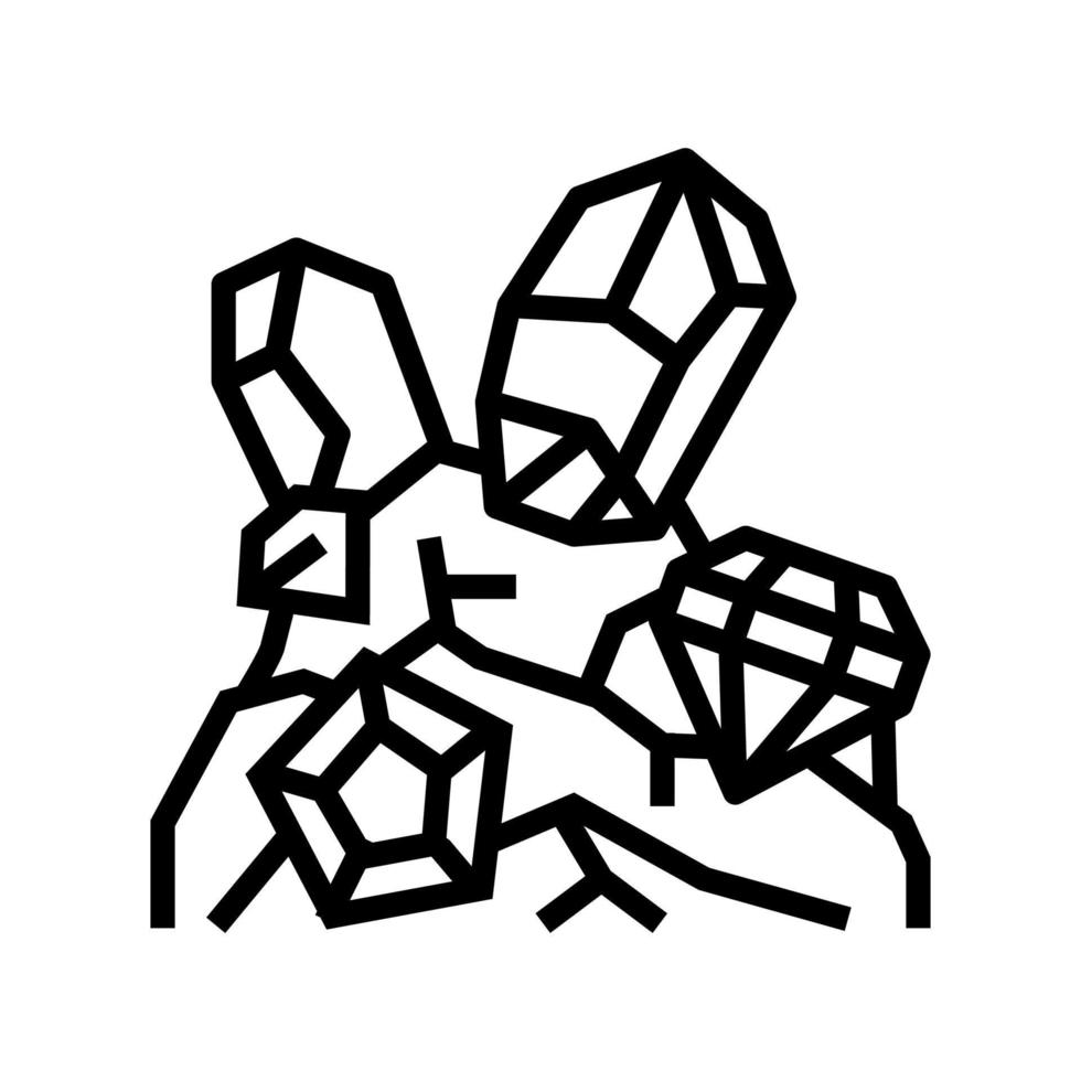 illustrazione vettoriale dell'icona della linea del tesoro del gioco di strategia