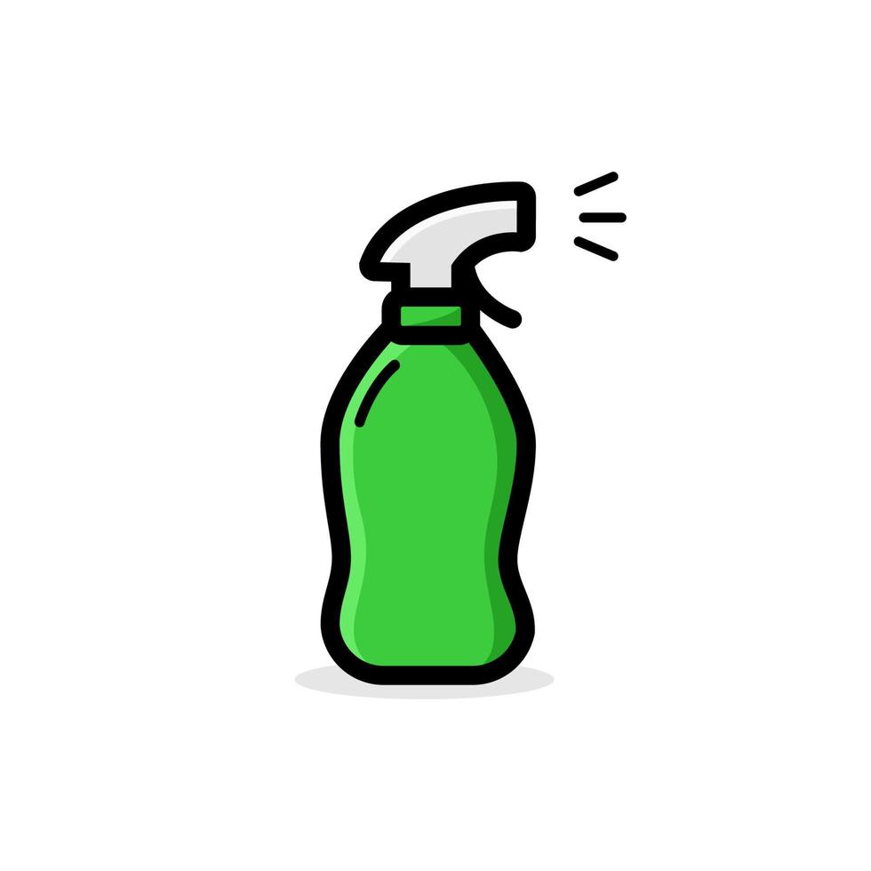 disegno di arte di vettore dell'icona del flacone spray