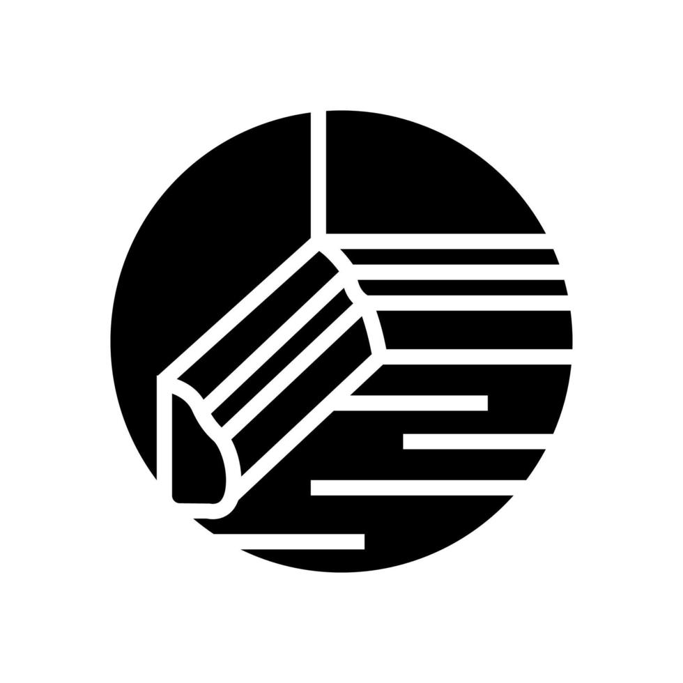 illustrazione vettoriale dell'icona del glifo accessorio zoccolo