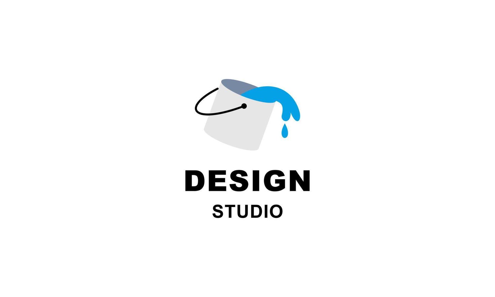 logo dello strumento grafico e studio di web design vettore