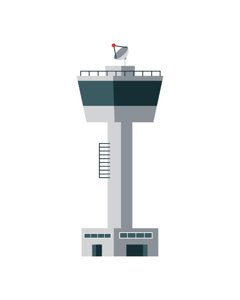 torre di controllo dell'aeroporto vettore