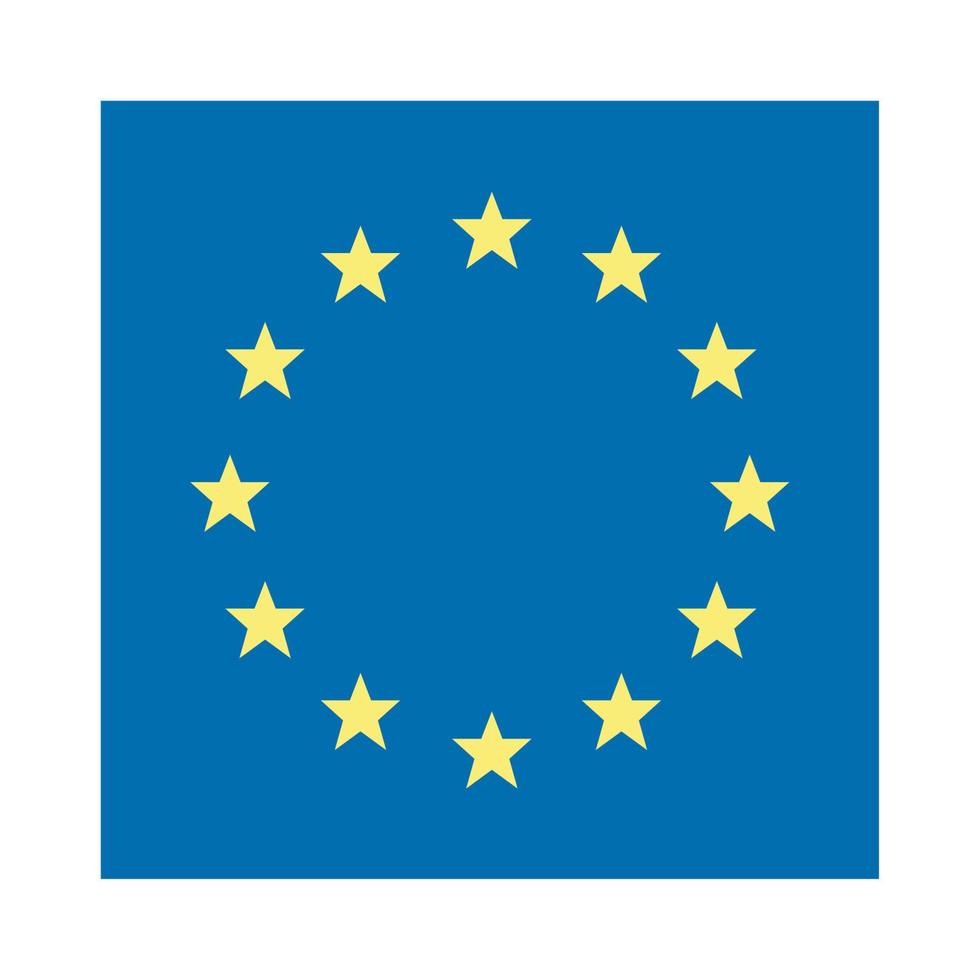 bandiera dell'unione europea vettore