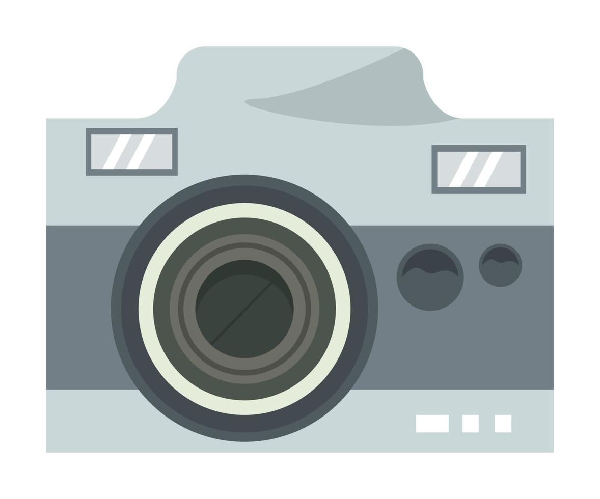 tecnologia fotografica della fotocamera vettore