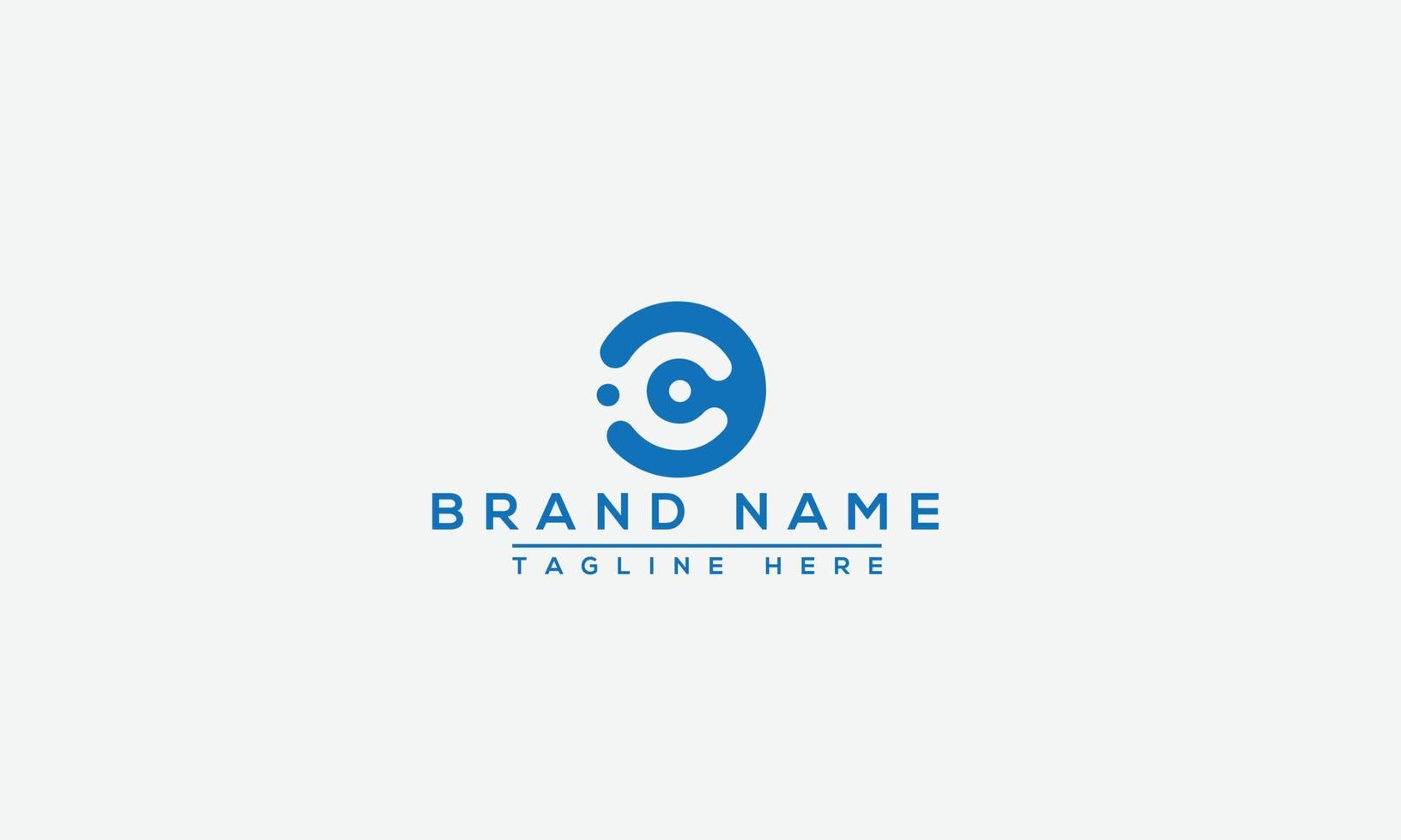 c logo design template elemento di branding grafico vettoriale. vettore