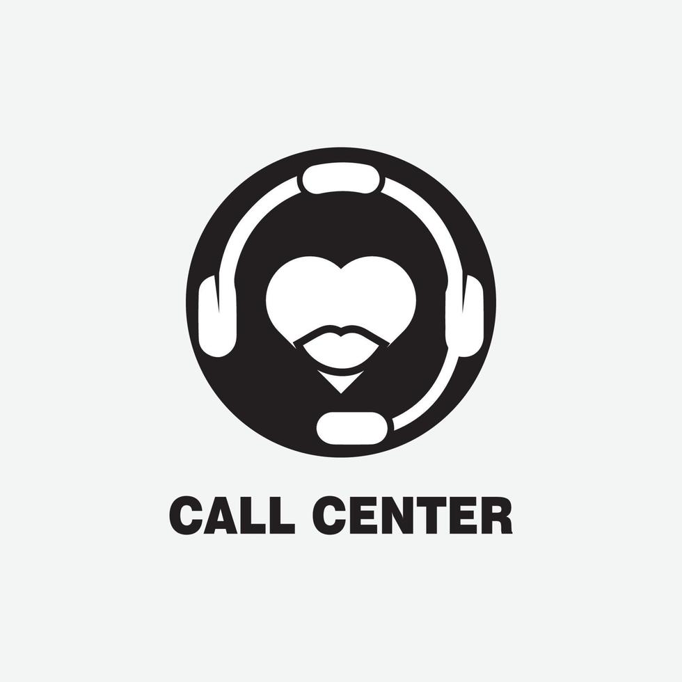 icona del call center vettore