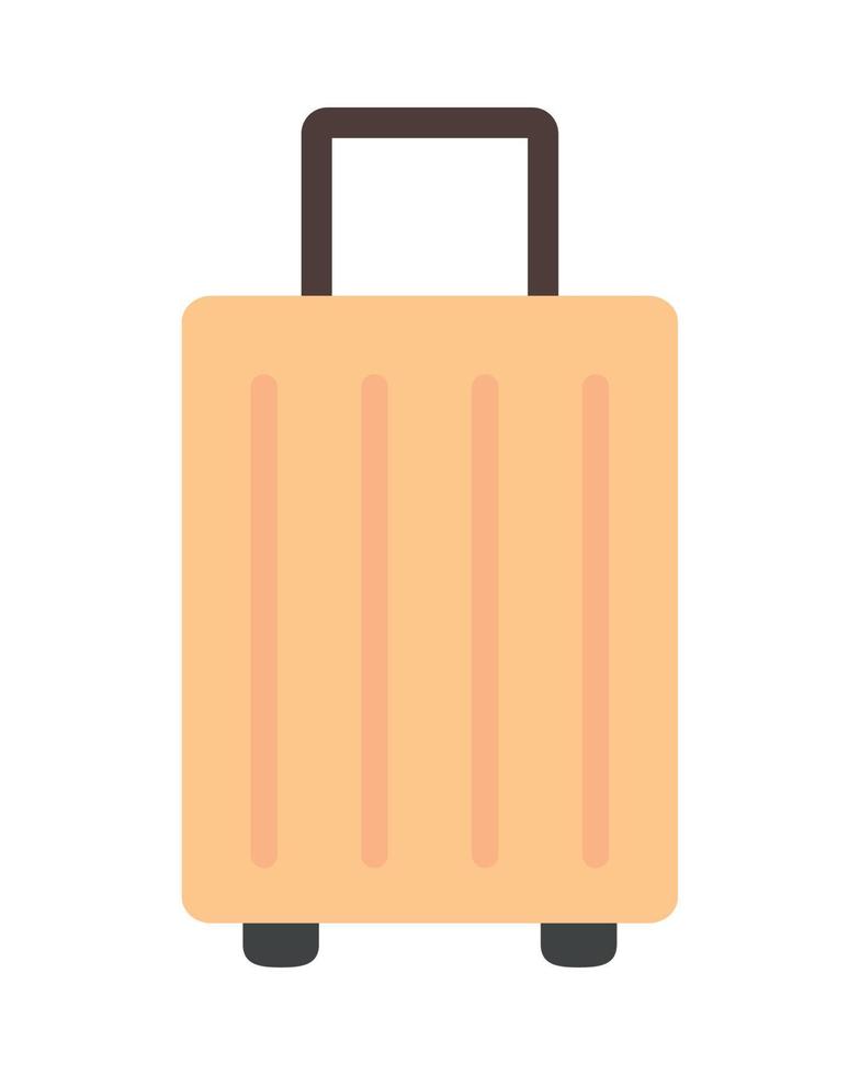 icona della valigia moderna vettore