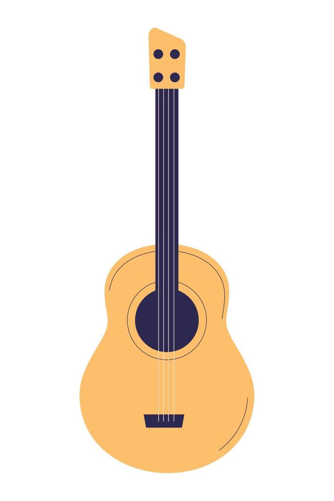 icona dello strumento chitarra vettore