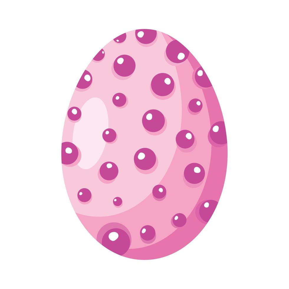bellissime uova di Pasqua vettore