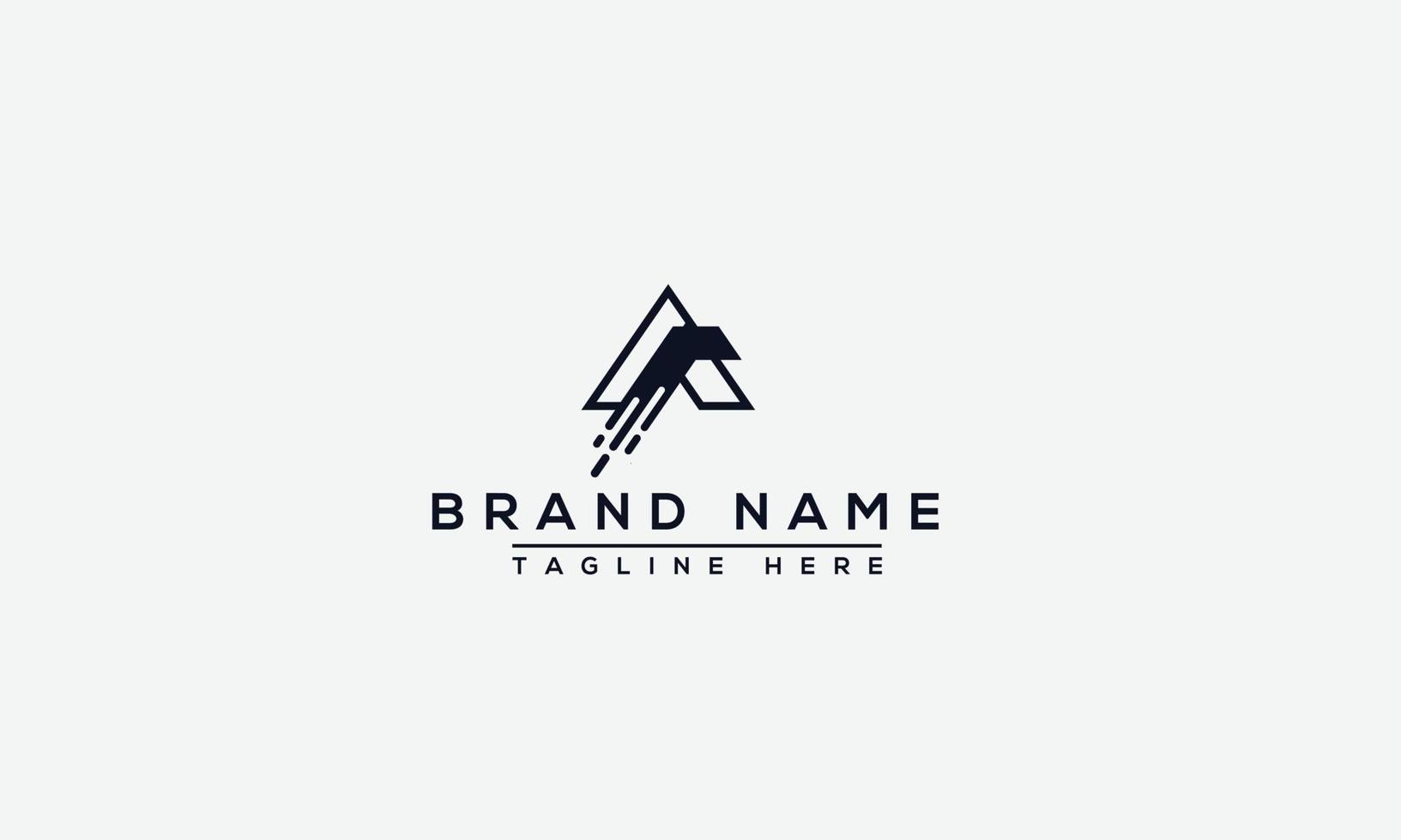 logo design lettera a . elegante moderno. modello vettoriale. vettore