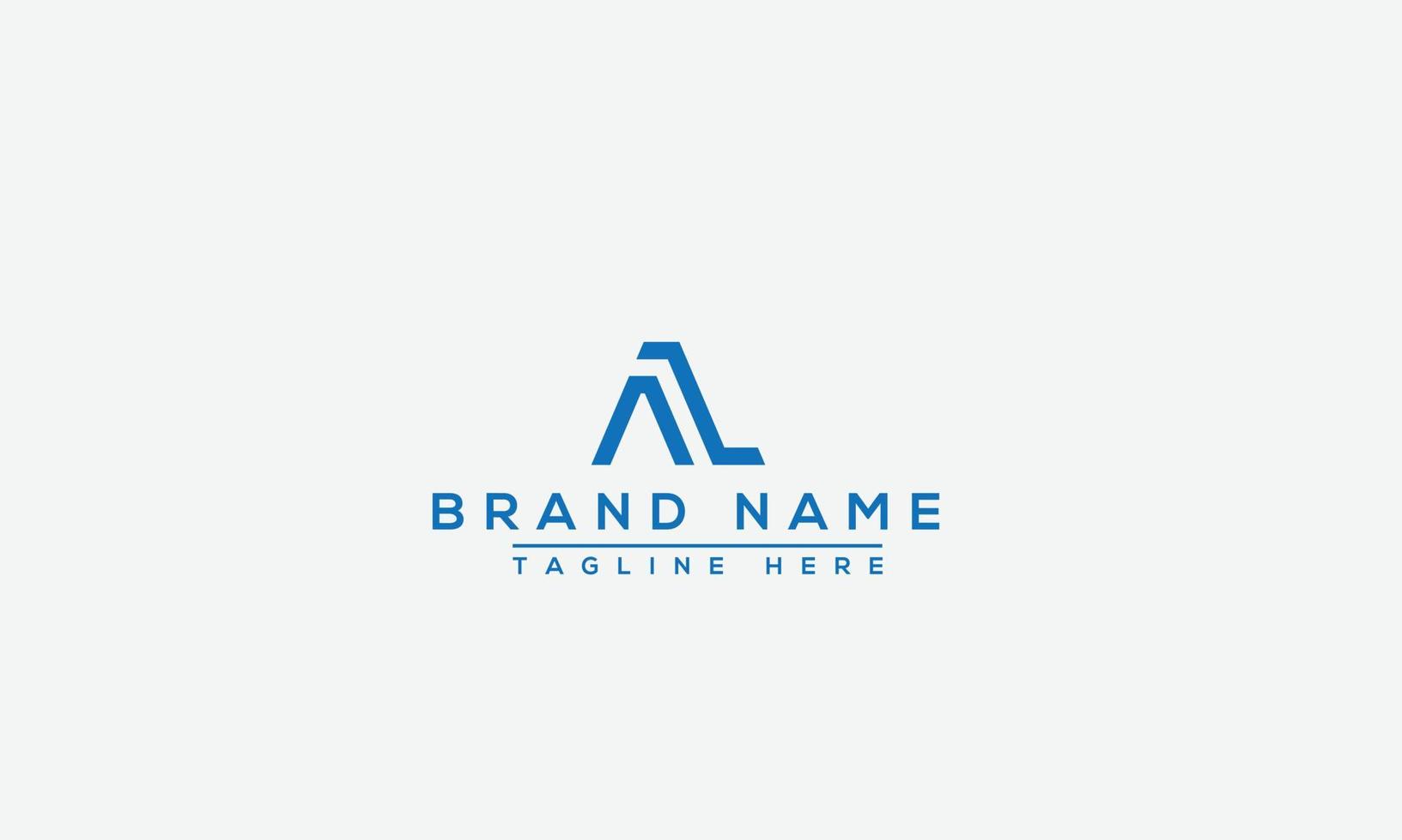 al logo design template elemento di branding grafico vettoriale. vettore