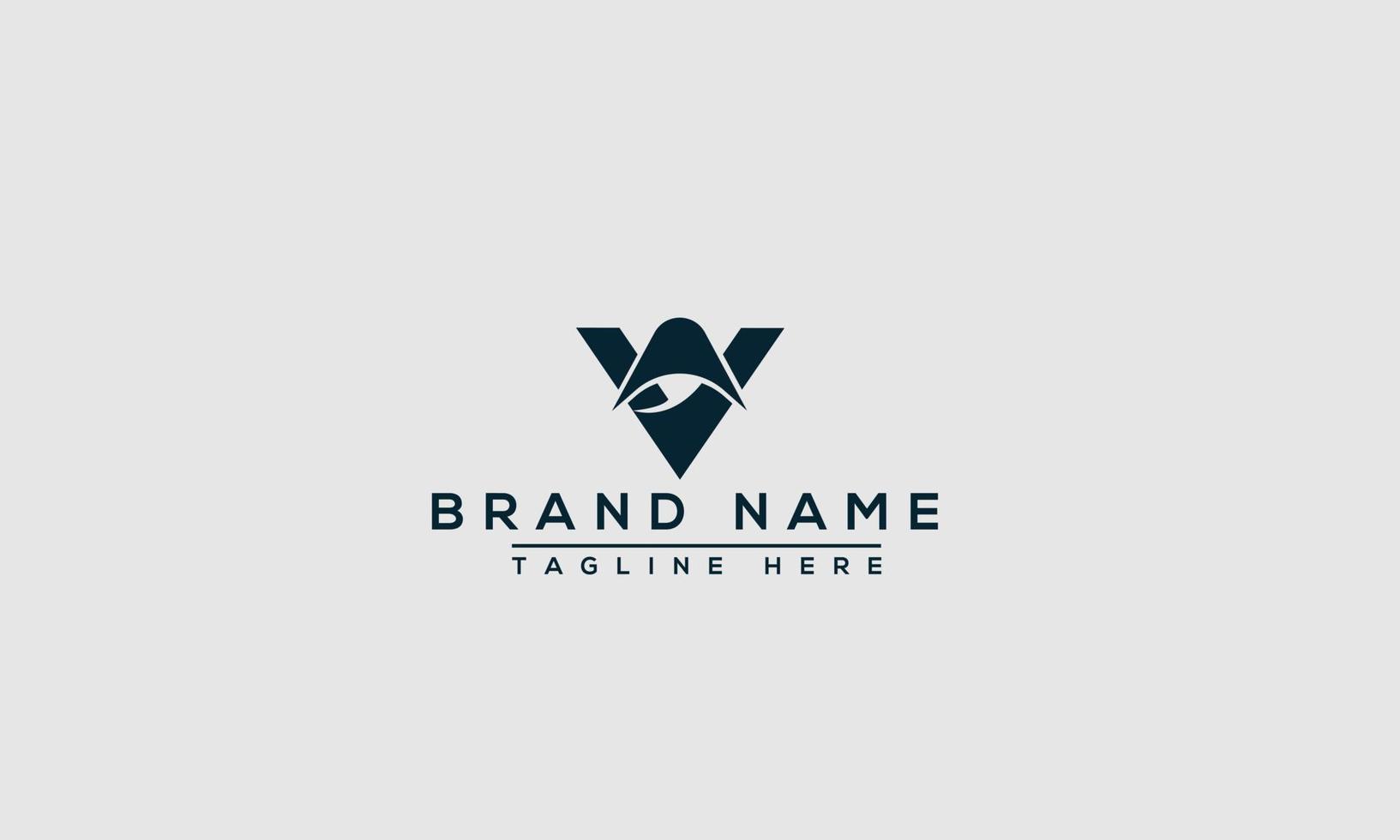 v logo design template elemento di branding grafico vettoriale. vettore
