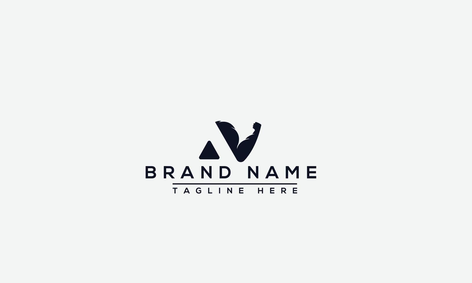 logo design lettera n. elegante moderno. modello vettoriale. vettore