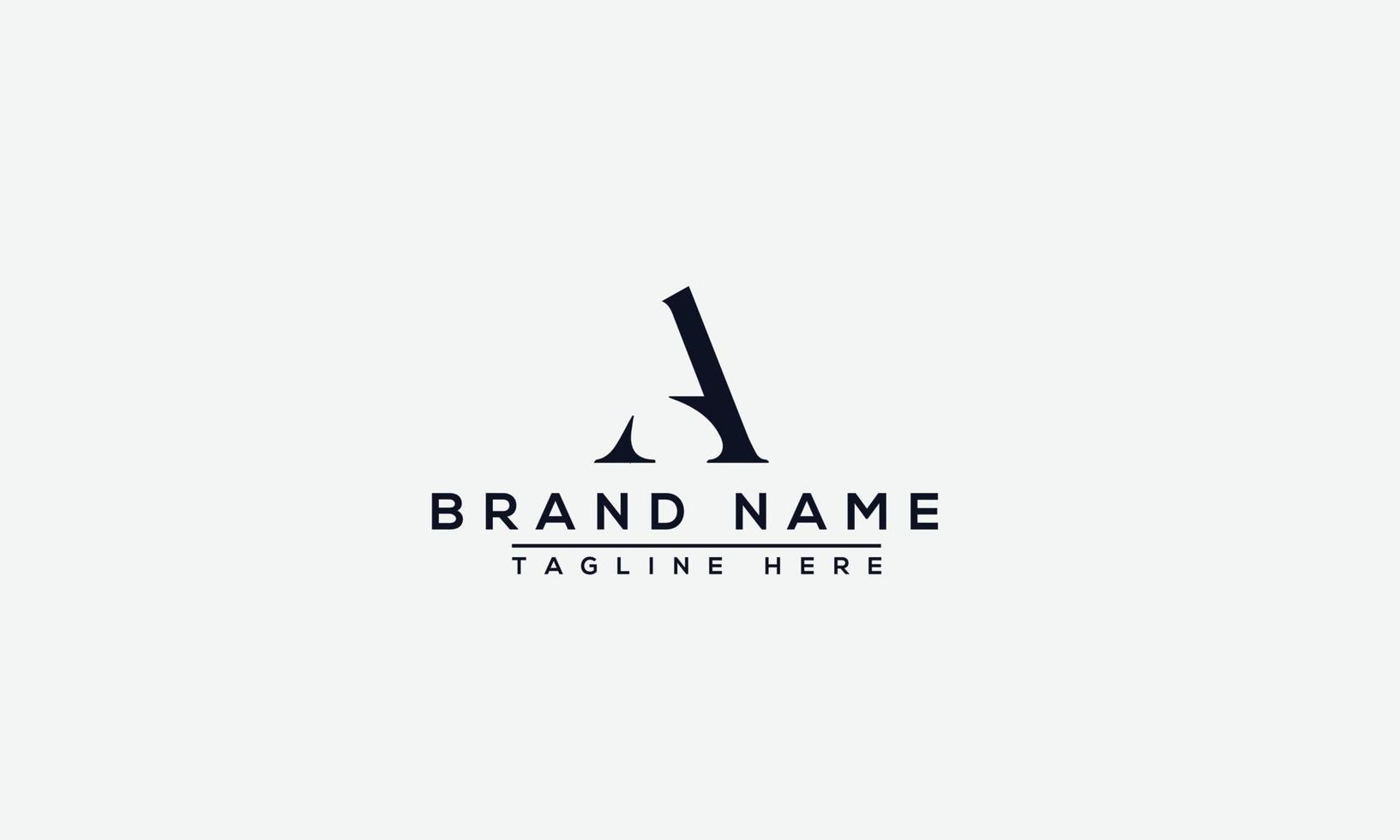 logo design lettera a . elegante moderno. modello vettoriale. vettore