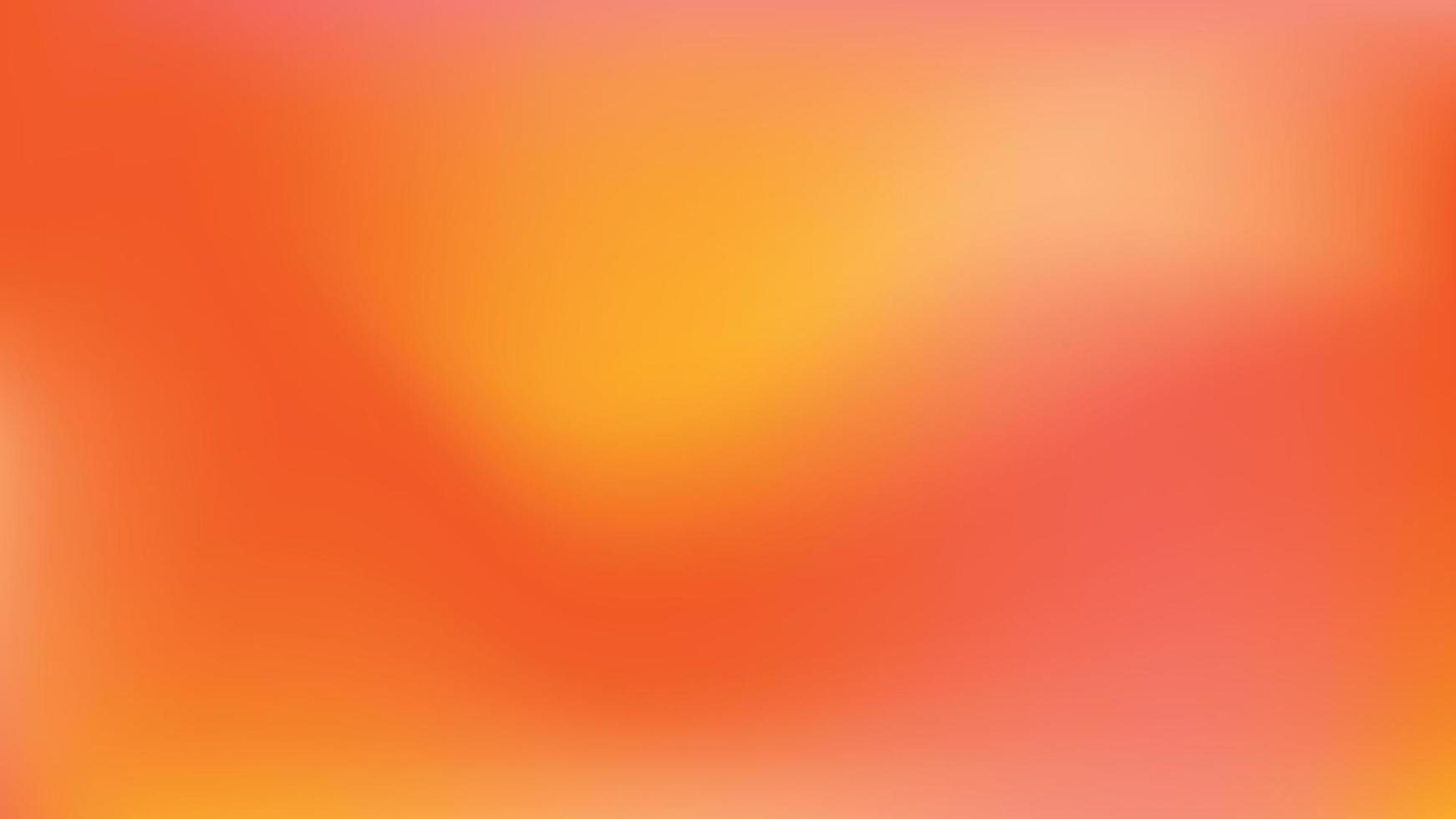 sfondo astratto sfumato. liscio morbido e caldo brillante liquido rosso, giallo, arancione sfumato per app, web design, pagine web, banner, biglietti di auguri. disegno di illustrazione vettoriale