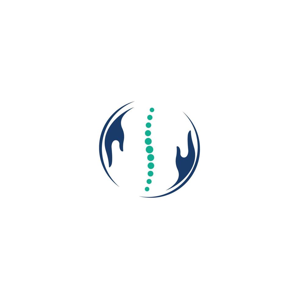 logo dell'assistenza sanitaria umana, riflessologia, logo della zona terapia vettore