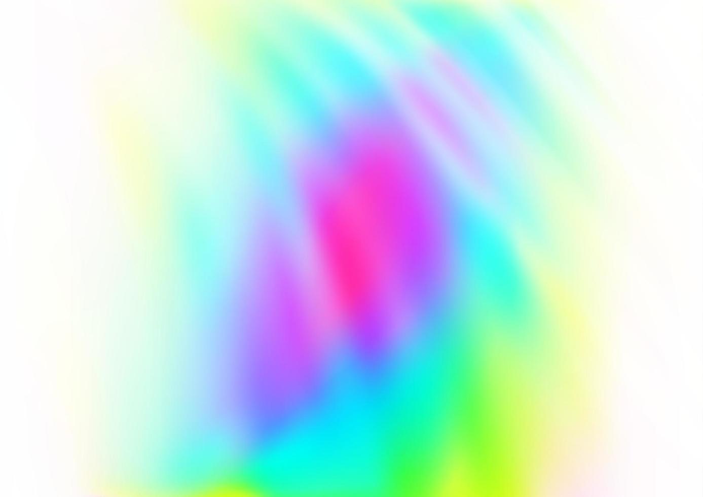 luce multicolore, modello vettoriale arcobaleno con linee astratte.