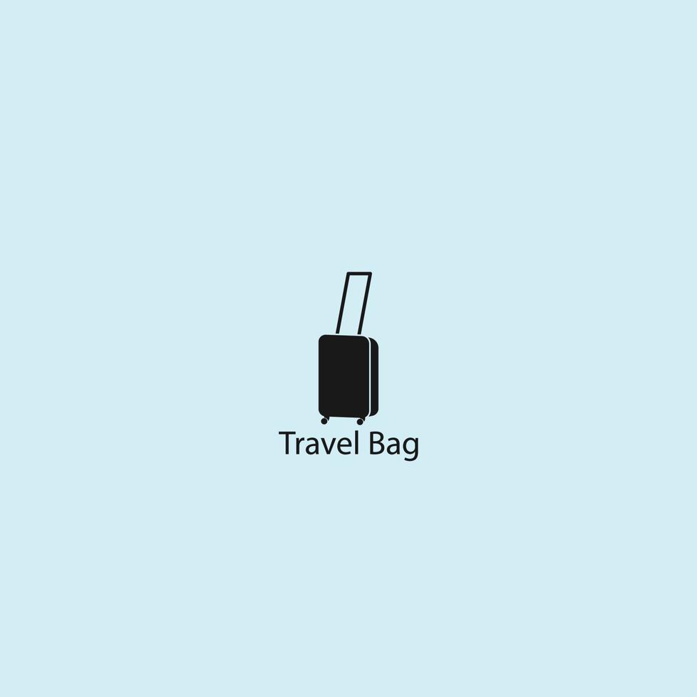 icona della borsa da viaggio. illustrazione vettoriale