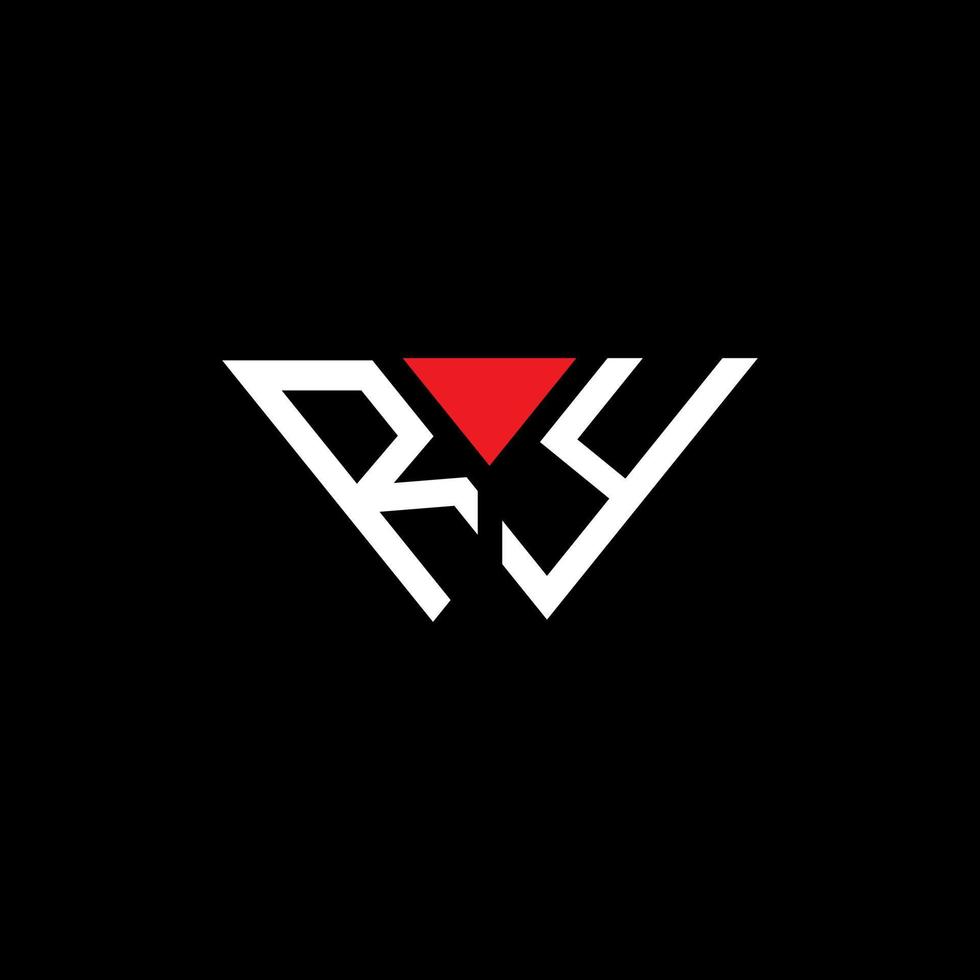 ry lettera logo design creativo con grafica vettoriale, ry logo semplice e moderno. vettore
