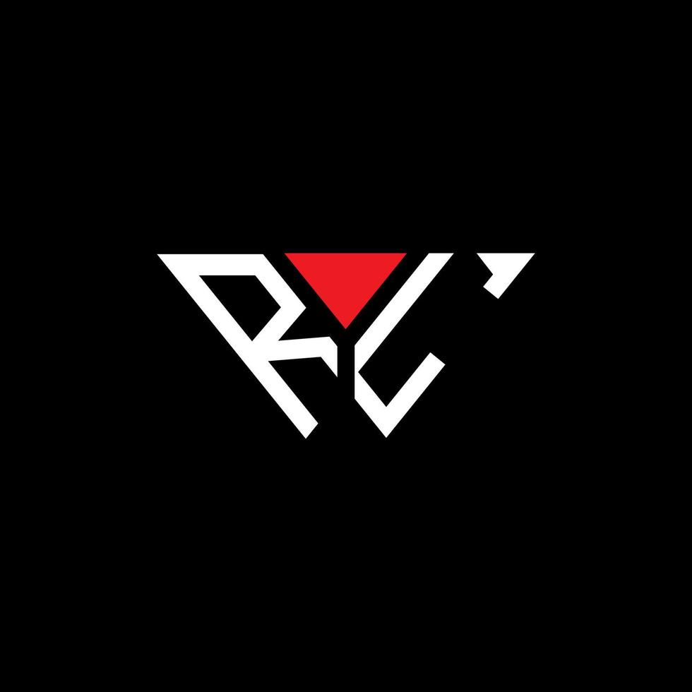 rl lettera logo design creativo con grafica vettoriale, rl logo semplice e moderno. vettore