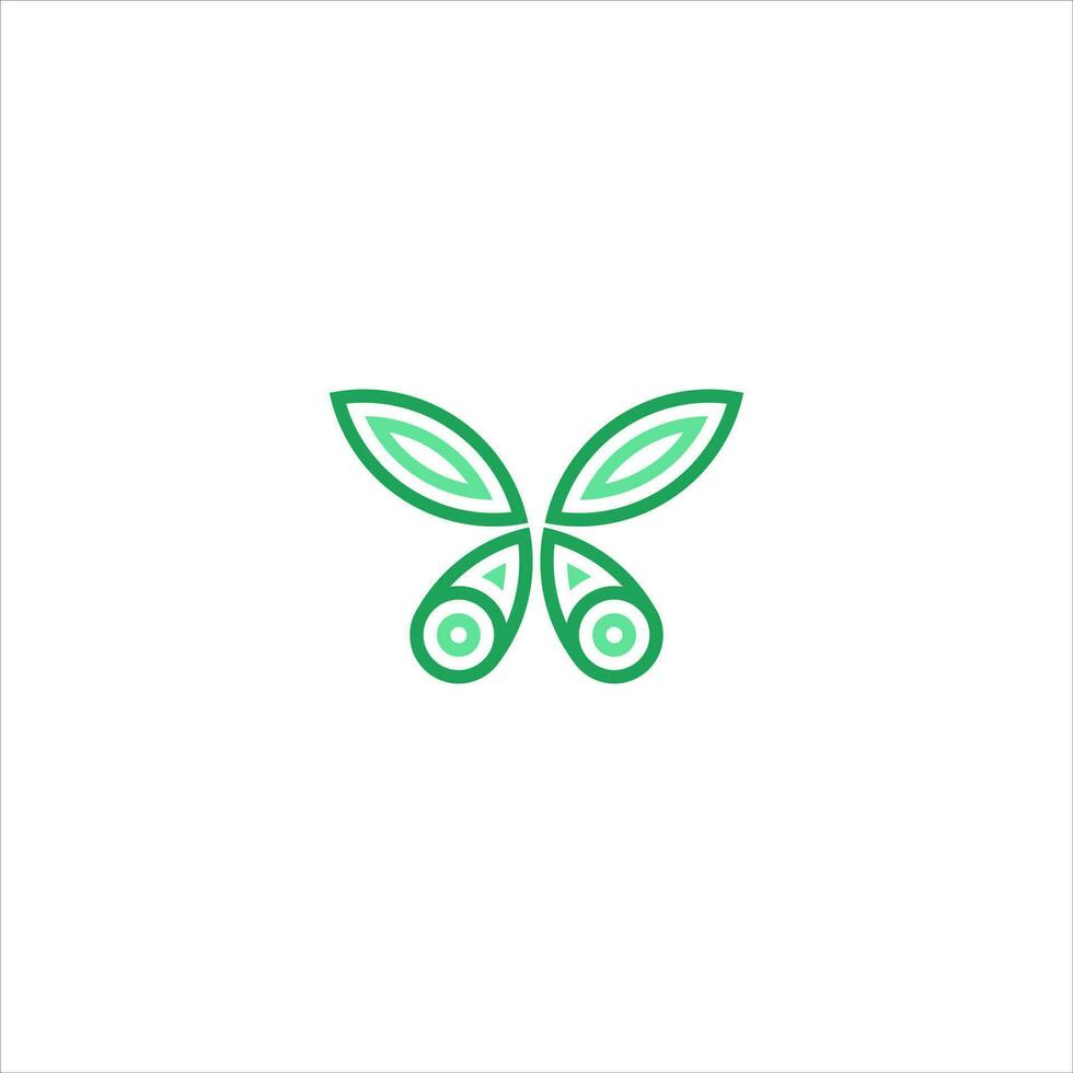 foglia verde astratta e foglie logo icona disegno vettoriale. illustrazione del logo vettoriale di progettazione del paesaggio, giardino, pianta, natura, salute ed ecologia.