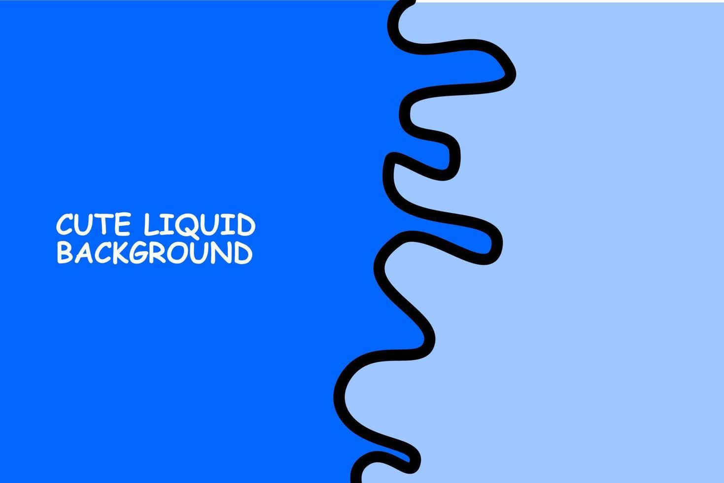 sfondo carino blu, sfondo carino con stile fumetto, illustrazione vettoriale cartone animato, carino ondulato, sfondo fumetto con onda, sfondo liquido fluido, sfondo divertente liquido fluido