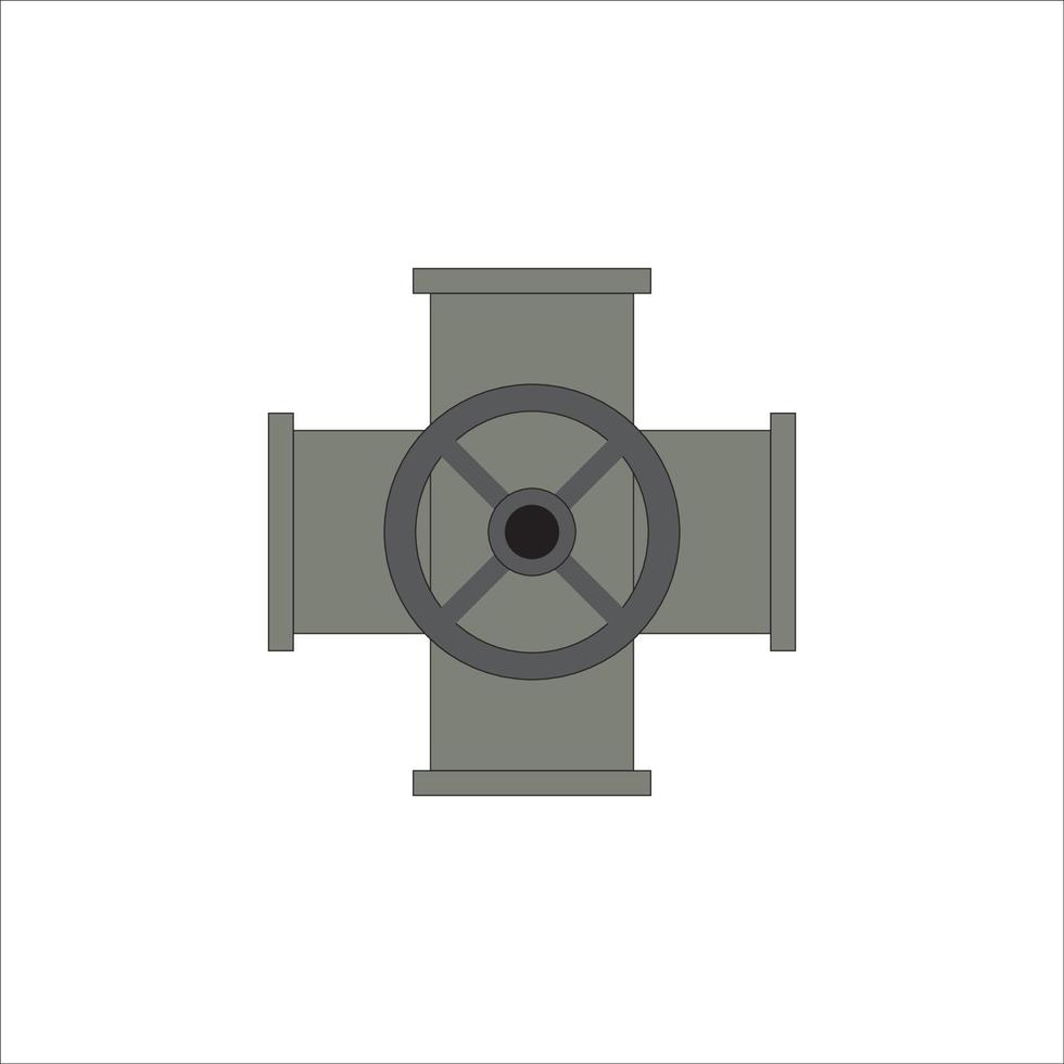 disegno vettoriale del logo dell'icona del tubo