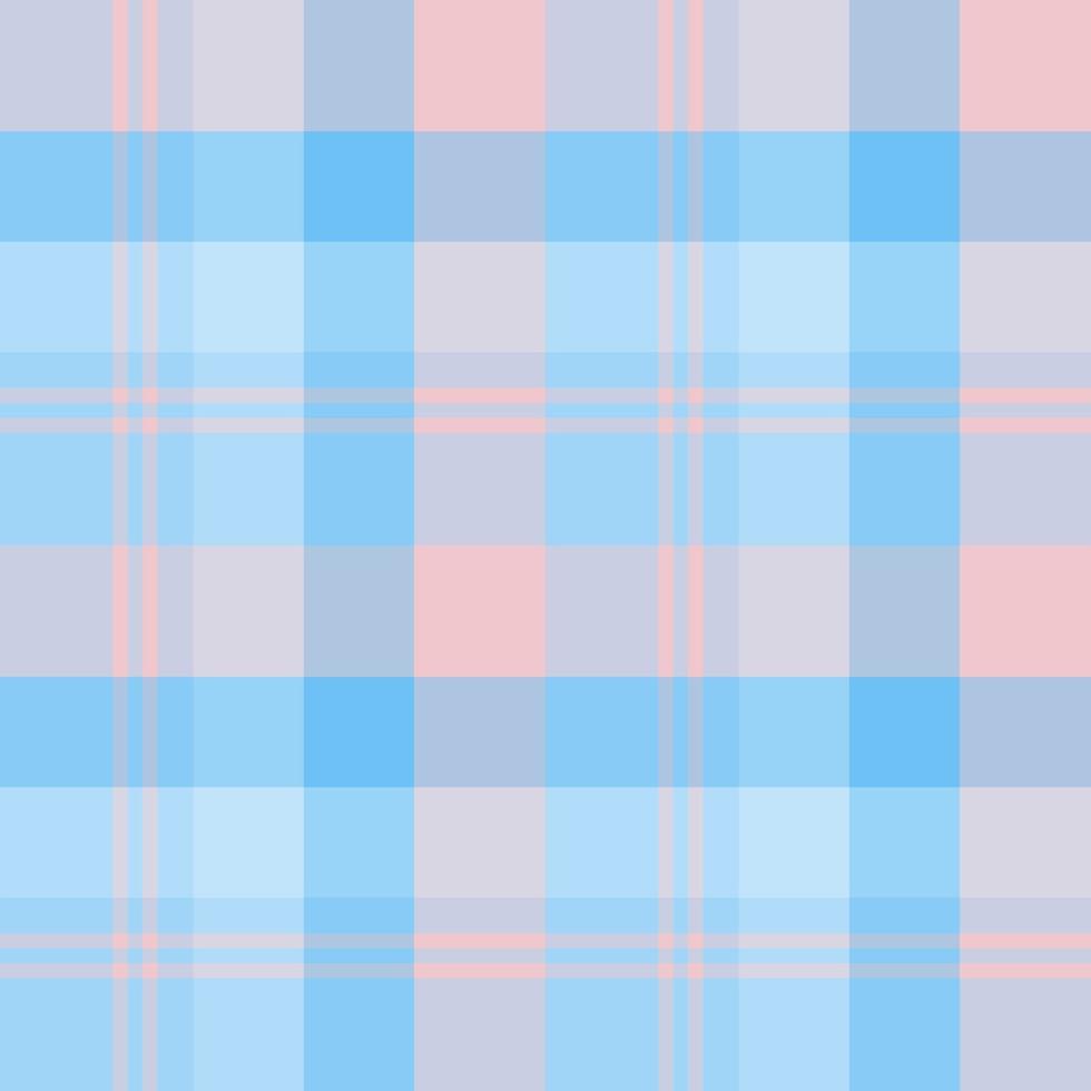 motivo senza cuciture in bei colori positivi blu e rosa per plaid, tessuto, tessuto, vestiti, tovaglie e altre cose. immagine vettoriale. vettore