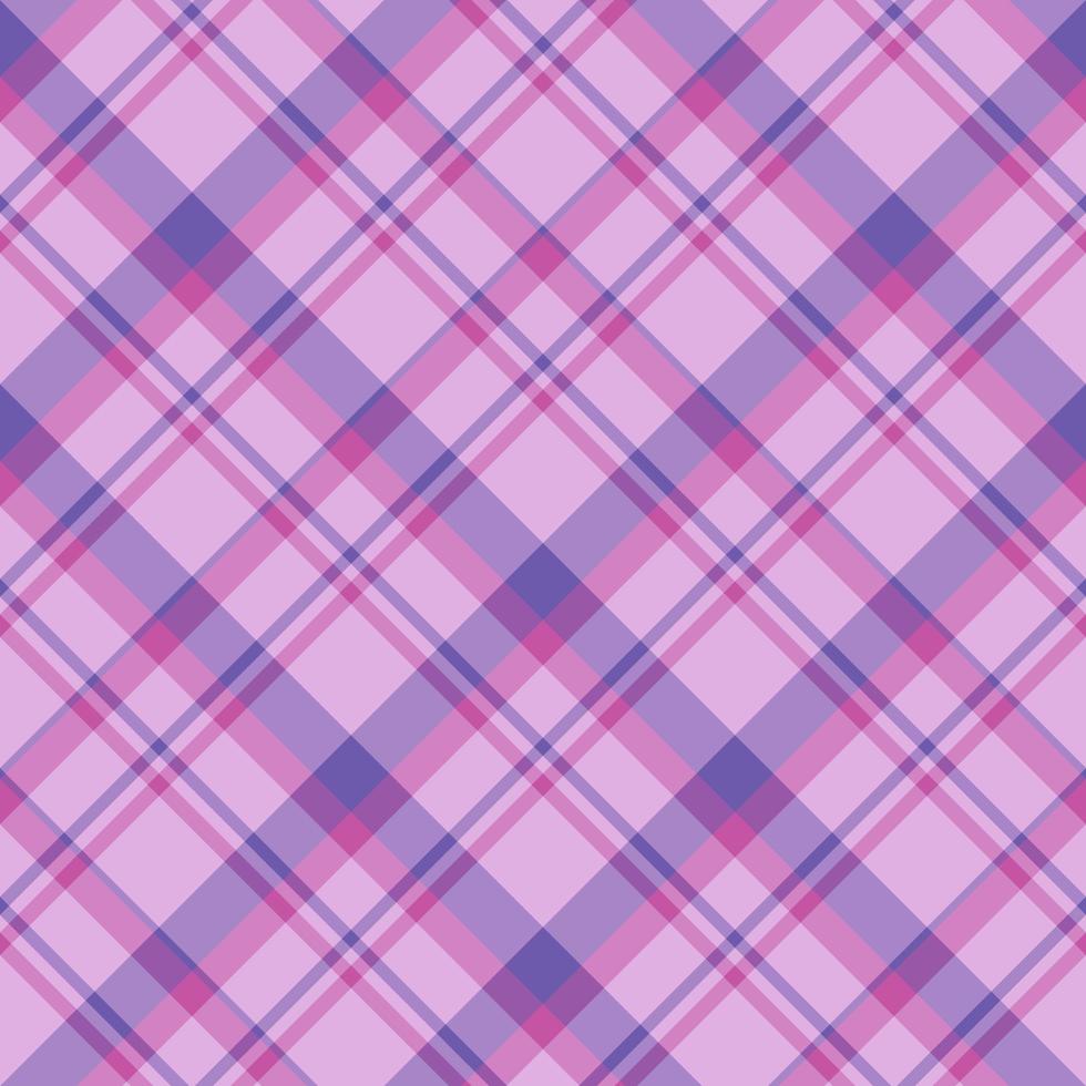 motivo senza cuciture in bei colori rosa brillante e viola per plaid, tessuto, tessuto, vestiti, tovaglie e altre cose. immagine vettoriale. 2 vettore