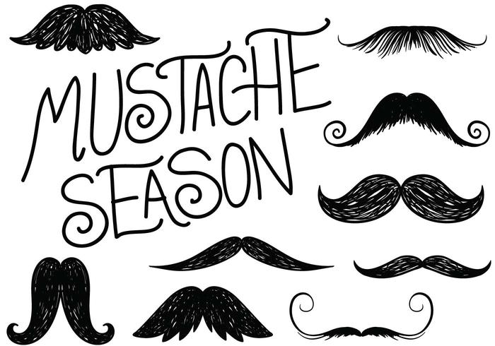 Vettori di Movember gratis