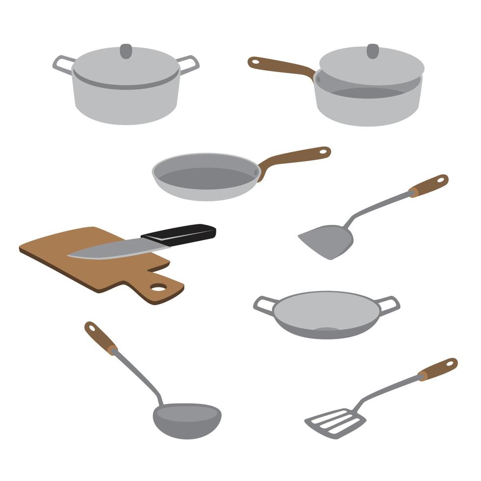 cucinando utensile illustrazione impostato vettore