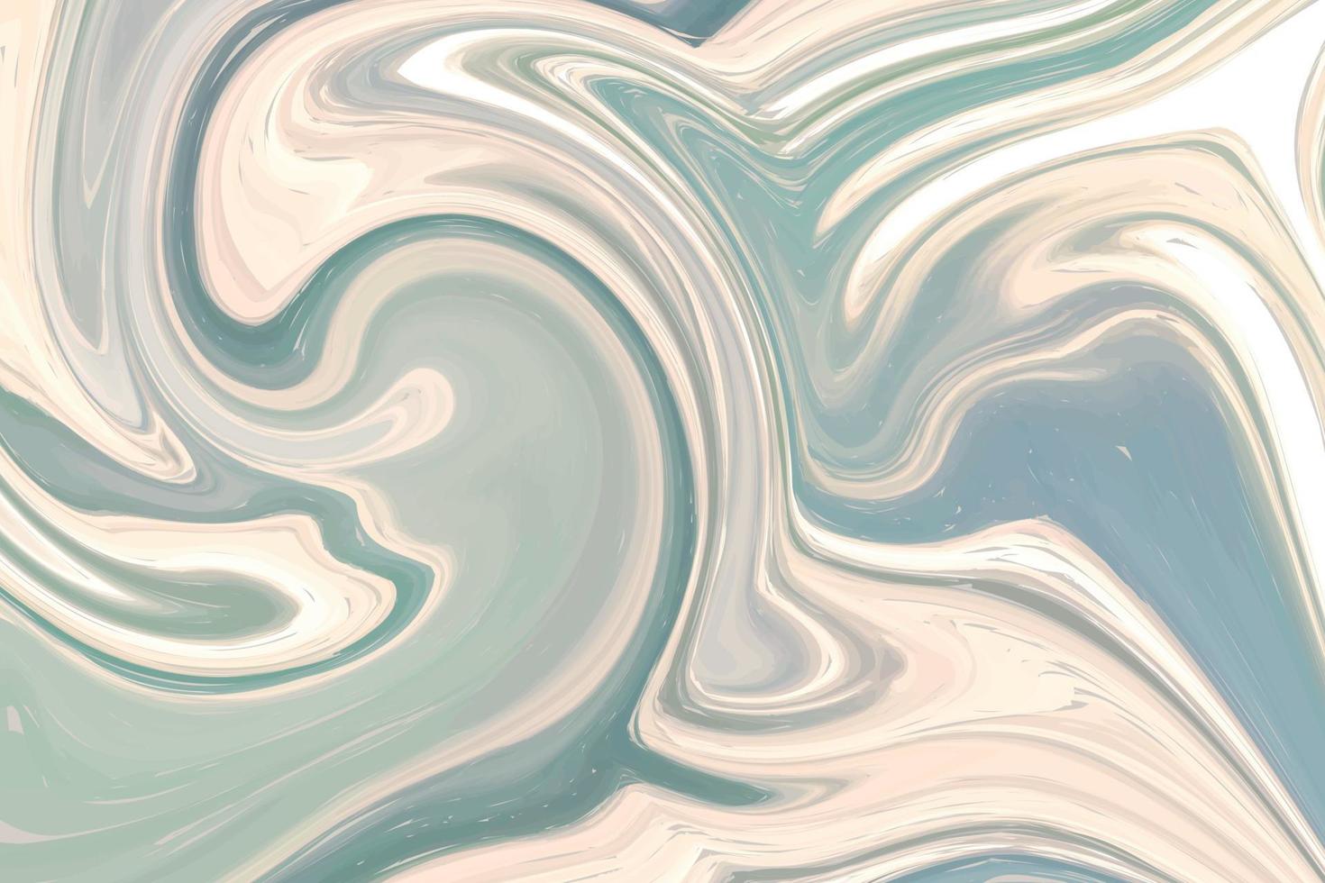 astratto colorato marmo fluido metallico liquido sfondo design. vettore