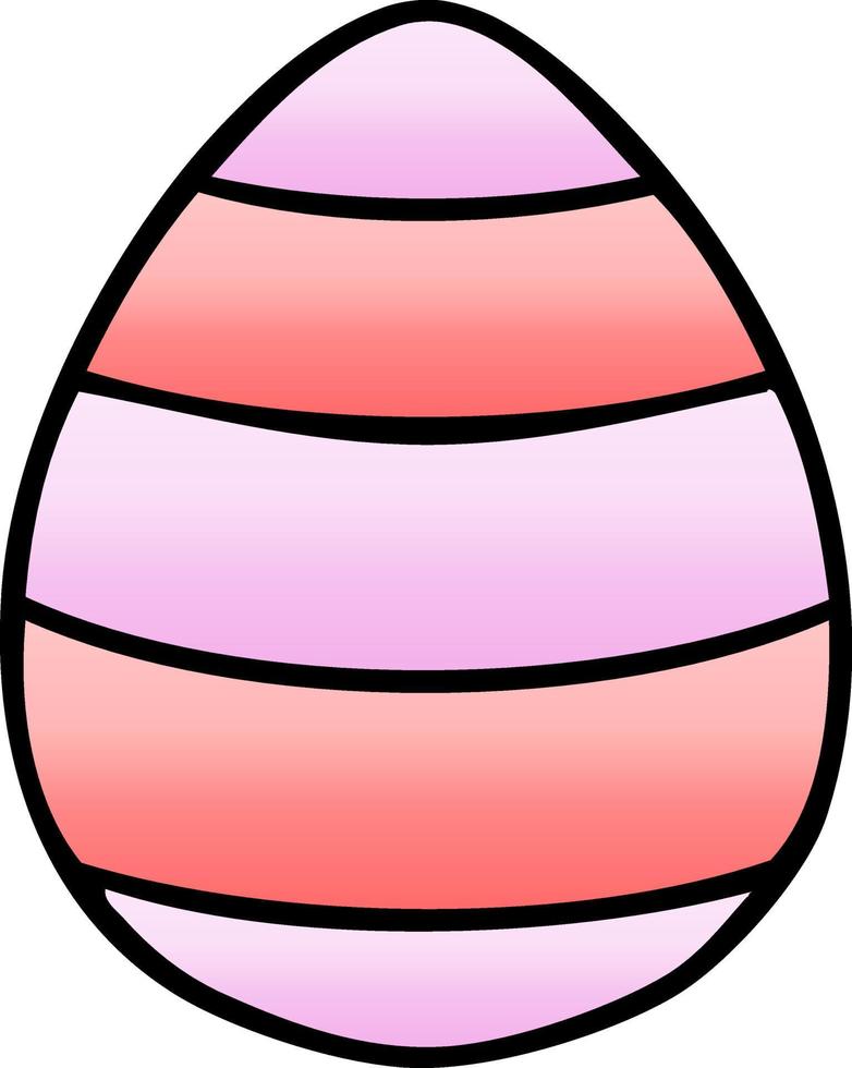 strambo pendenza ombroso cartone animato Pasqua uovo vettore