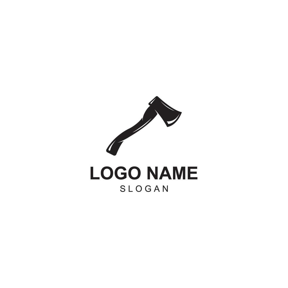ascia logo o accetta logo con concetto design vettore illustrazione modello.