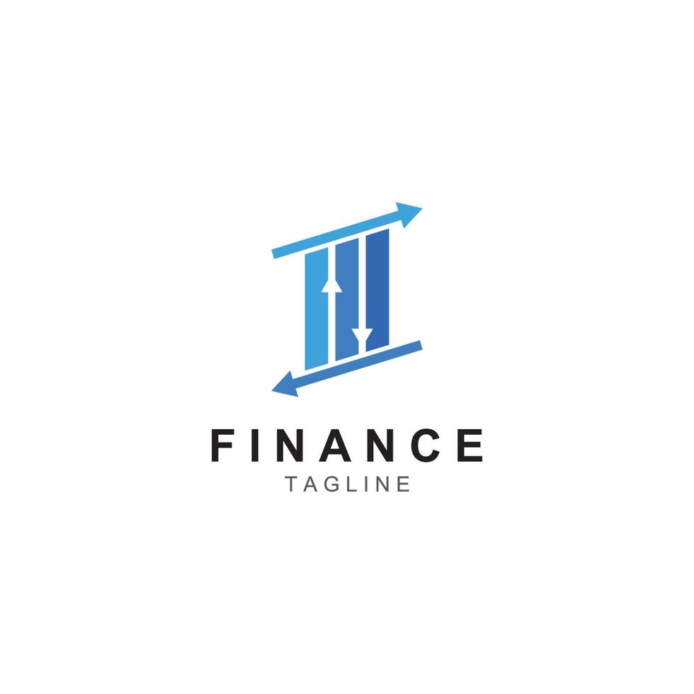 finanziario attività commerciale logo o finanziario grafico logo.logo per finanziario attività commerciale risultati dati.con icona design vettore modello illustrazione.